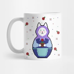 Gardening Matryoshkat Mug